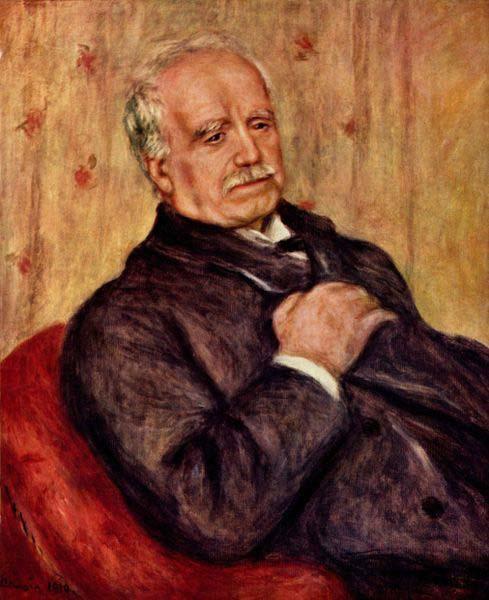 Pierre-Auguste Renoir Portrait of Paul Durand Ruel, oil painting image